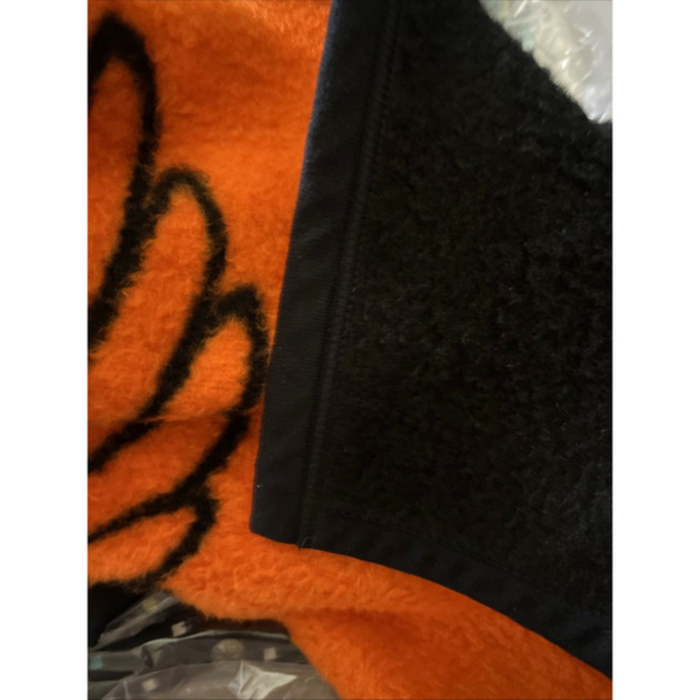 Biederlack Vintage Harley Davidson Reversible Fleece Throw Blanket 56x48 USA - Picture 3 of 7